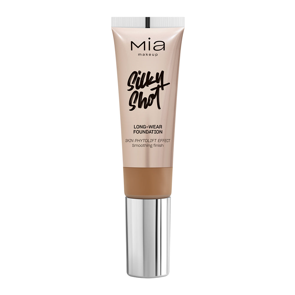 Silky Shot Foundation - Base alisadora de cobertura media-alta