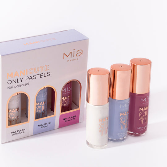 MANICUTE KIT ONLY PASTELS - Kit de esmaltes de uñas