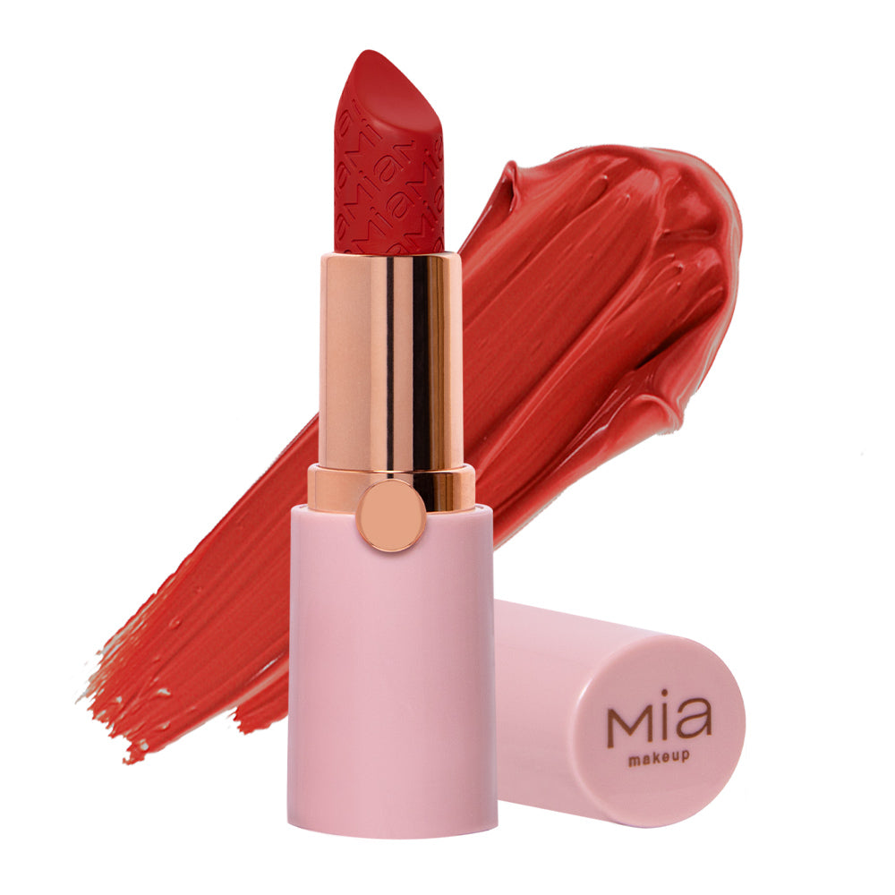 Wet Flow Lipstick - Labial cremoso brillante de larga duración