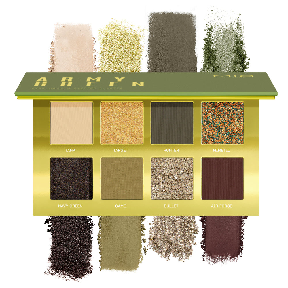 Eyeshadow & Glitter Palette - Paletas de sombras